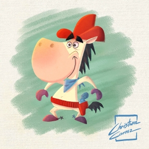 Quick Draw McGraw by Christian Cornia
