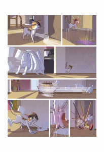 Interior page of "Brina- Ogni amico è un'avventura" book by Christian Cornia
