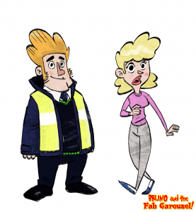 john and Rita from the "Bruno and the fab carousel" project by Christian Cornia