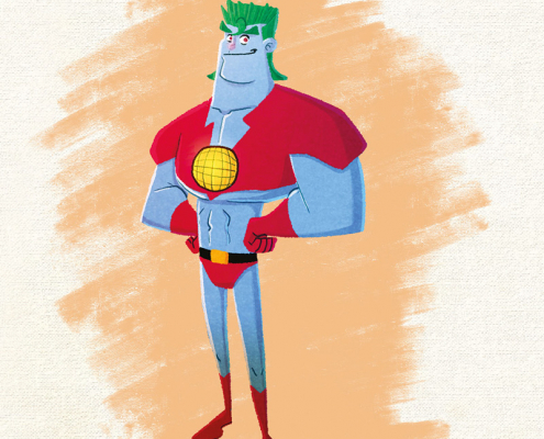 Captain Planet fanart by Christian Cornia
