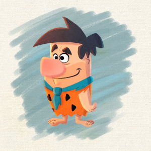 Fred Flintstones by Christian Cornia