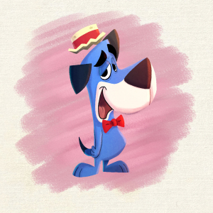 Huckleberry Hound by Christian Cornia