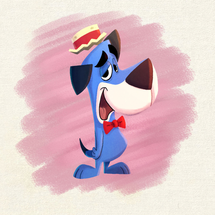 Huckleberry Hound by Christian Cornia