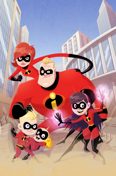 The Incredibles test Cover by Christian Cornia