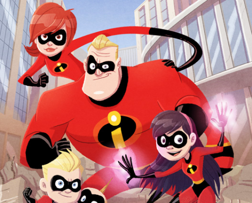 The Incredibles test Cover by Christian Cornia