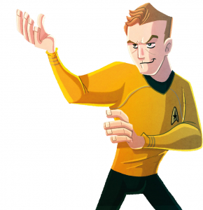 Cover of the "Star Trek - Kirk fu Manual" by Christian Cornia