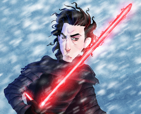 Kylo Ren Fanart by Christian Cornia