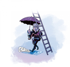 Longshot from Dr.Ink's SIGH! Book by Christian Cornia