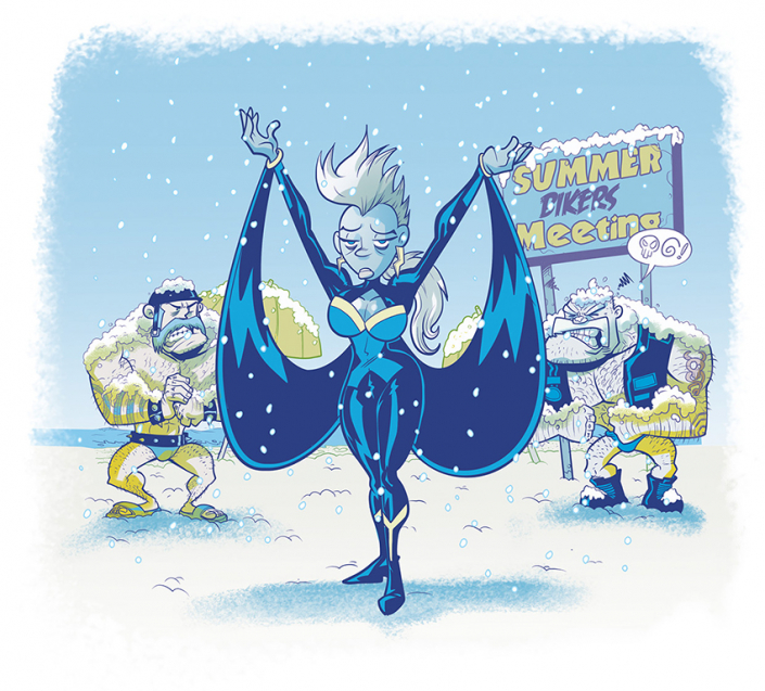 Storm from Dr.Ink's SIGH! Book by Christian Cornia