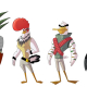 SuperChicken Squad full team by Christian Cornia