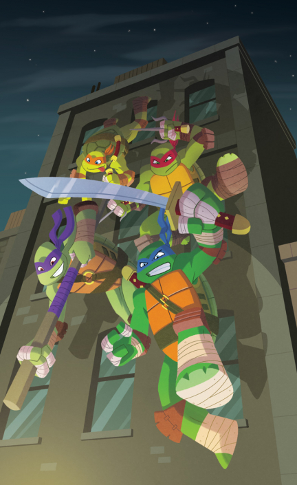 Teenage Mutant Ninja Turtles Illustration by Christian Cornia