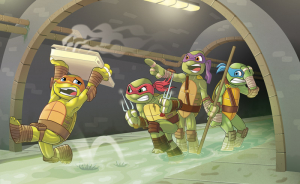 Teenage Mutant Ninja Turtles Illustration by Christian Cornia