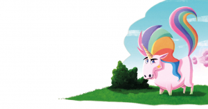 illustration from the "When Unicorns Poops" by Christian Cornia