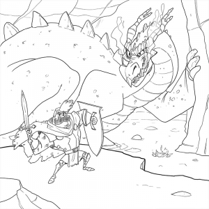 Rough illustration by Christian Cornia