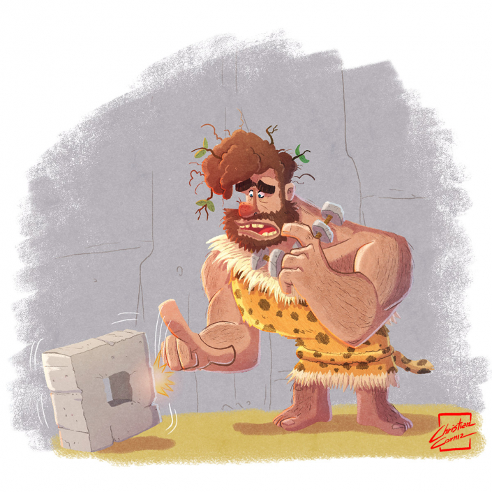 Caveman by Christian Cornia