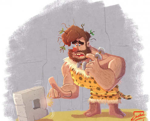 Caveman by Christian Cornia