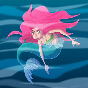 Mermaid made for the Mermay by Christian Cornia