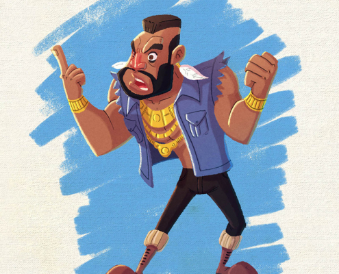 Mr. T by Christian Cornia