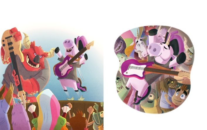 Dark Unicorn Spread 05 by Christian Cornia