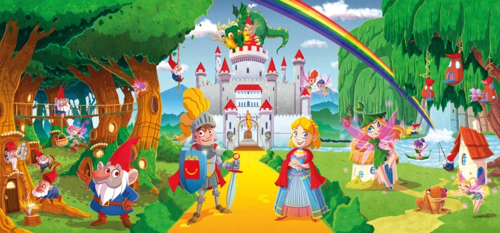 McDonald Fable Background by Christian Cornia