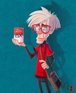 Sun68 - Andy Warhol by Christian Cornia